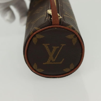 Louis Vuitton Papillon Pochette Monogram Canvas, BROWN, CANVAS, Handbag
