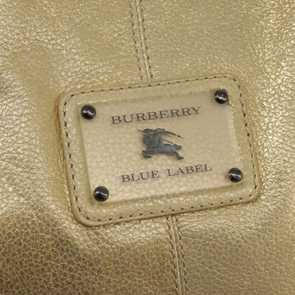 Burberry Blue Label Handbag Leather, GOLD, LEATHER, Handbag
