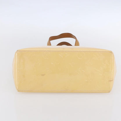 Louis Vuitton Reade Handbag Monogram Vernis, BEIGE, PATENT_LEATHER, Handbag