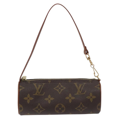 Louis Vuitton Papillon Pochette Monogram Canvas, BROWN, CANVAS, Clutche & pouche