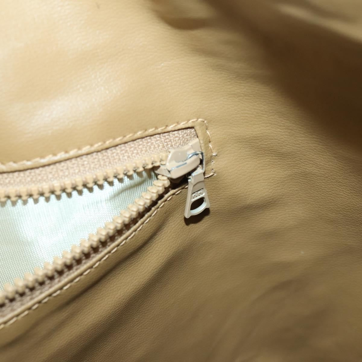 Celine Vintage Macadam Boston bag Canvas and Leather, BEIGE, CANVAS, Travel bag