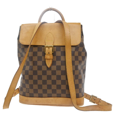 Louis Vuitton Arlequin Backpack Damier, BROWN, CANVAS, Backpack