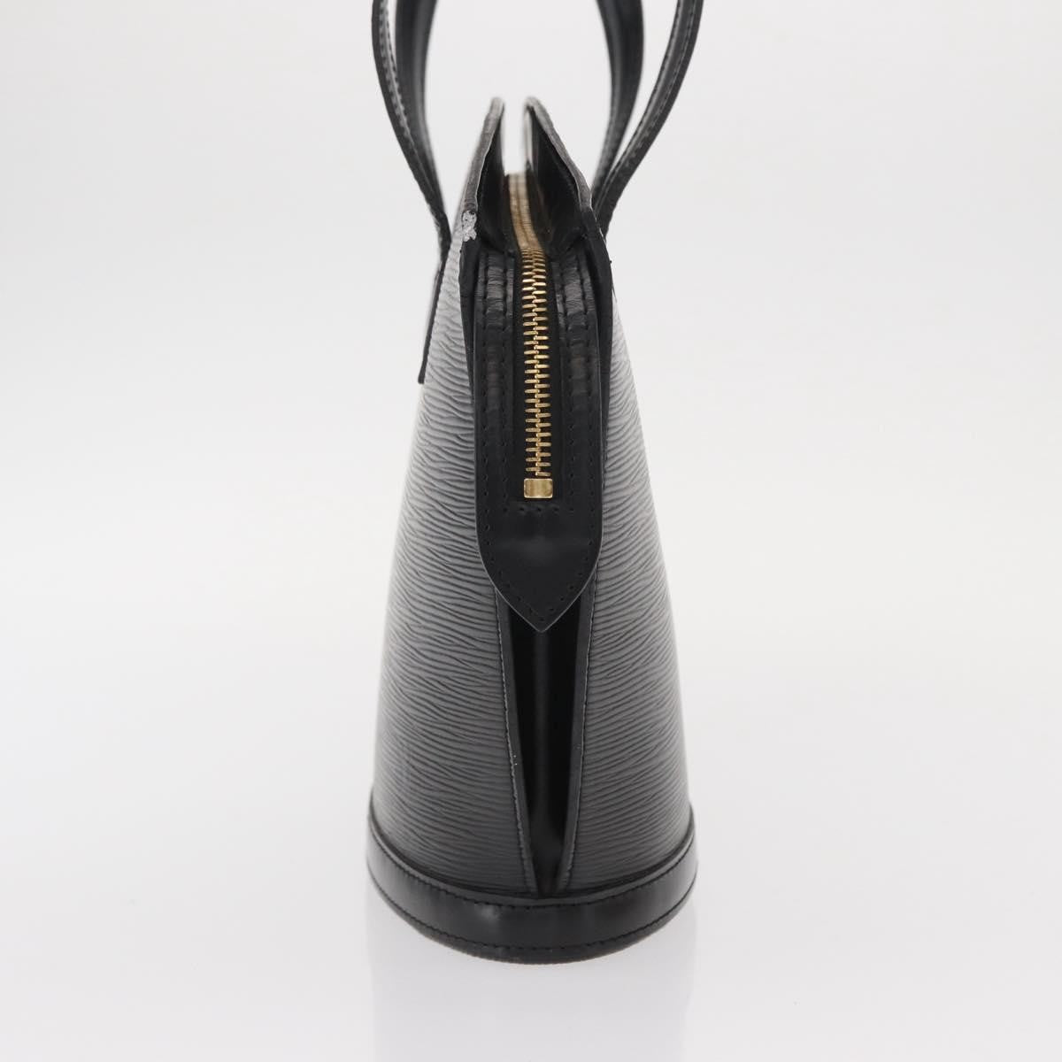 Louis Vuitton Saint Jacques Handbag Epi Leather, BLACK, LEATHER, Handbag