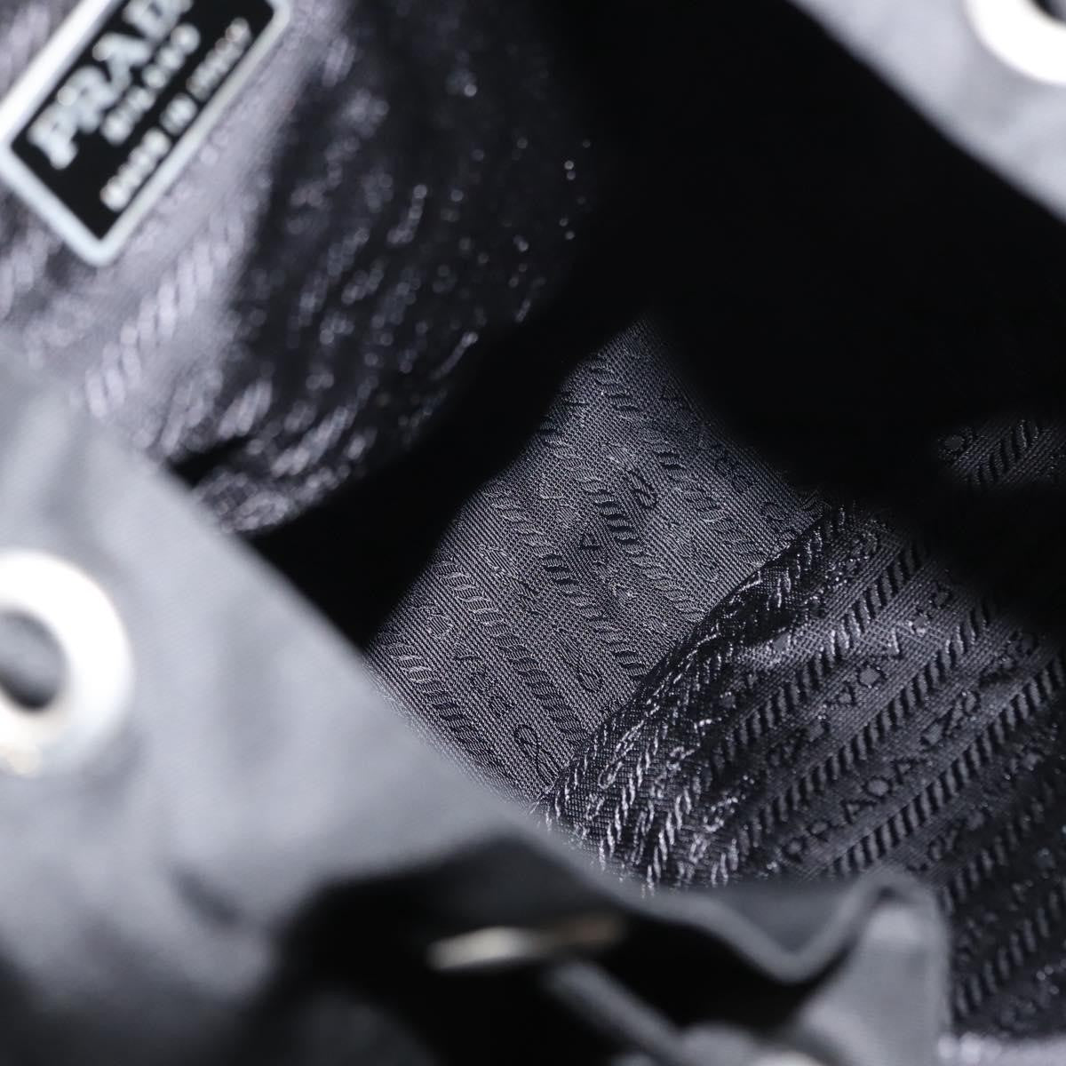 Prada Front Pocket Backpack Tessuto, BLACK, NYLON, Backpack