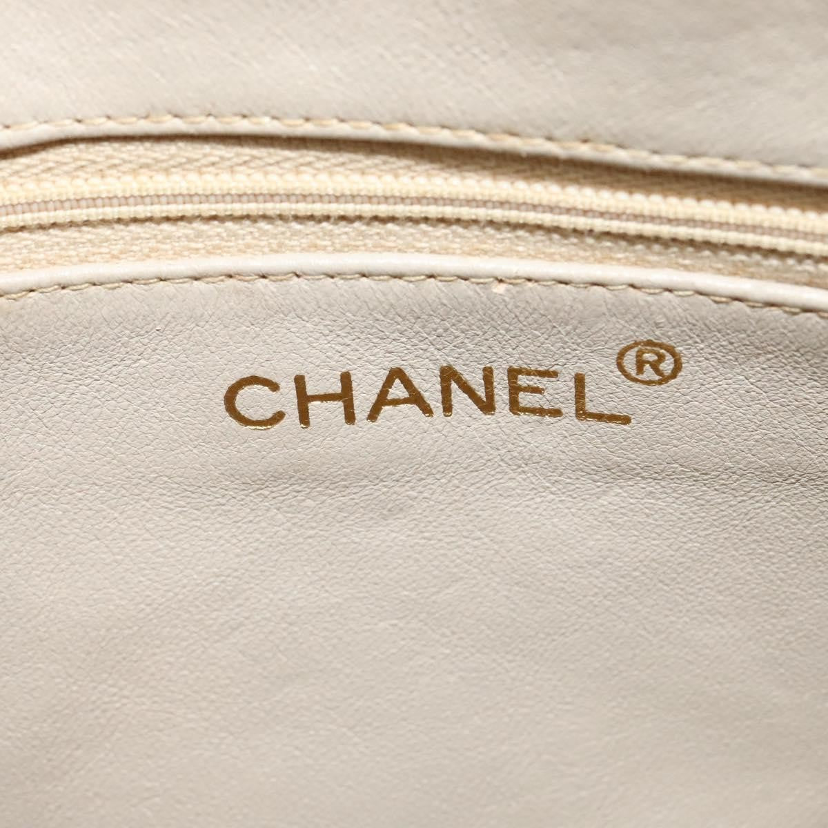 Chanel Vintage Front Pocket Camera Bag Satin, BEIGE, SATIN, Handbag