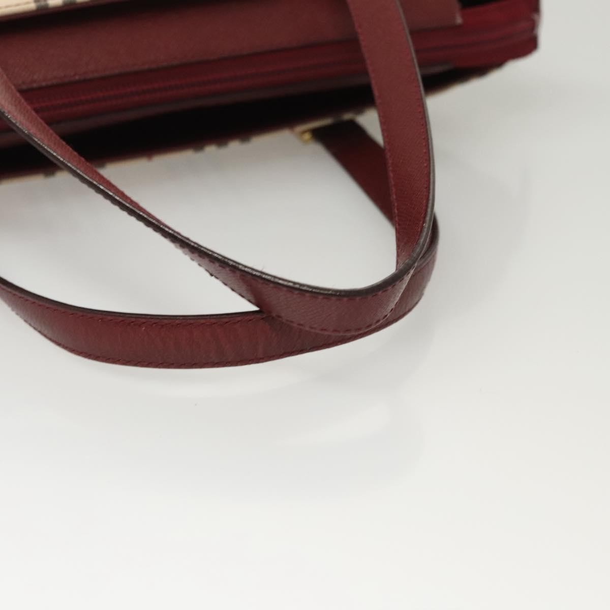 Burberry Nova Check Tote canvas check pattern, BEIGE, CANVAS, Tote bag