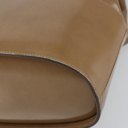 Salvatore Ferragamo Vintage Shoulder Bag Patent leather, BEIGE, PATENT_LEATHER, Shoulder bag