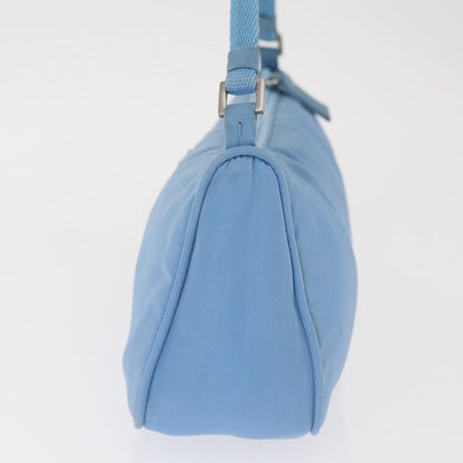 Prada Pochette Shoulder Bag Tessuto, BLUE, NYLON, Clutche & pouche