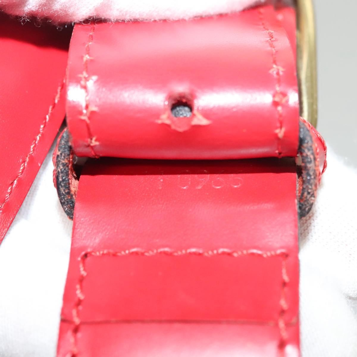 Louis Vuitton Vintage Sac d'Epaule Handbag Epi Leather, RED, LEATHER, Handbag