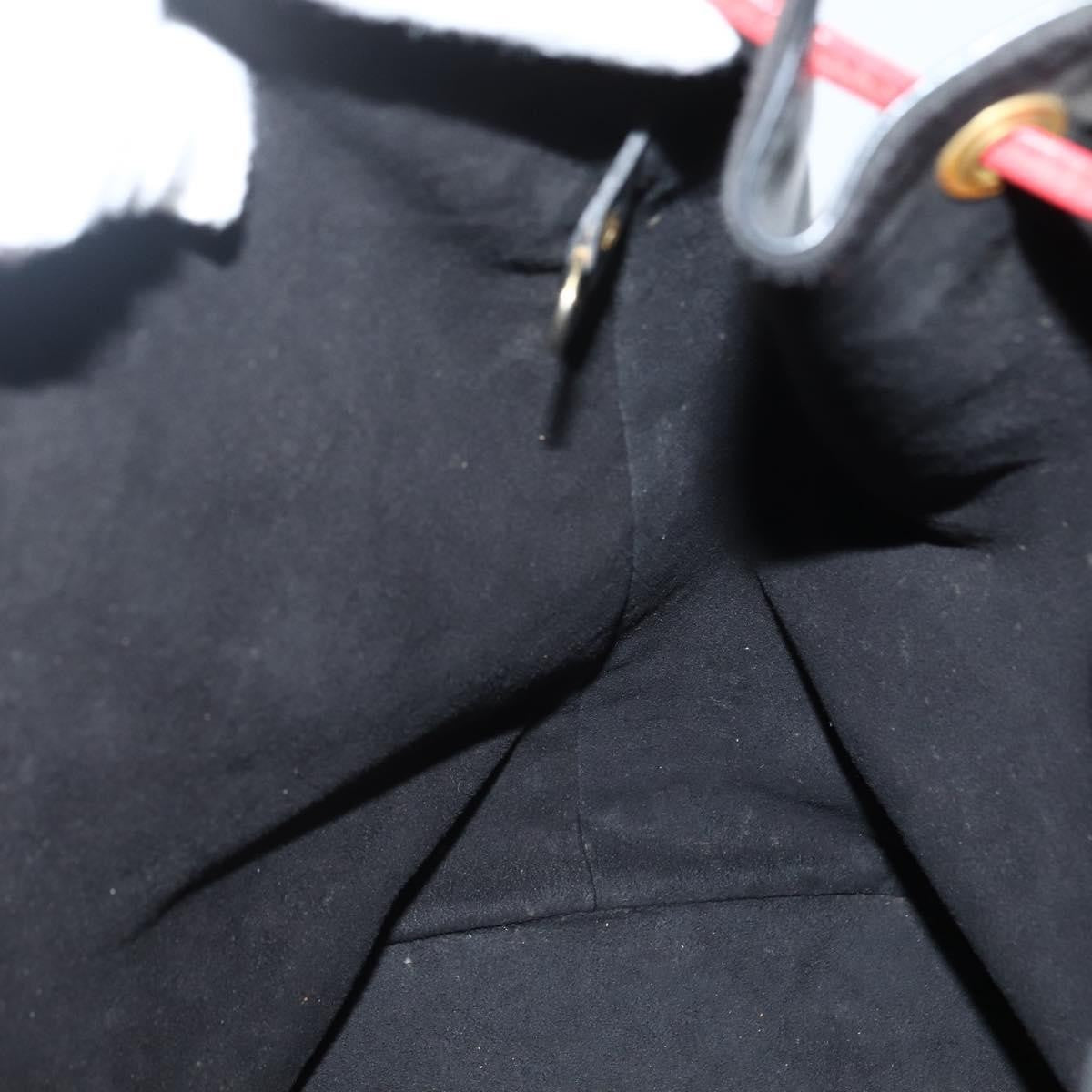 Louis Vuitton Petit Noe NM Handbag Epi Leather, BLACK, LEATHER, Handbag