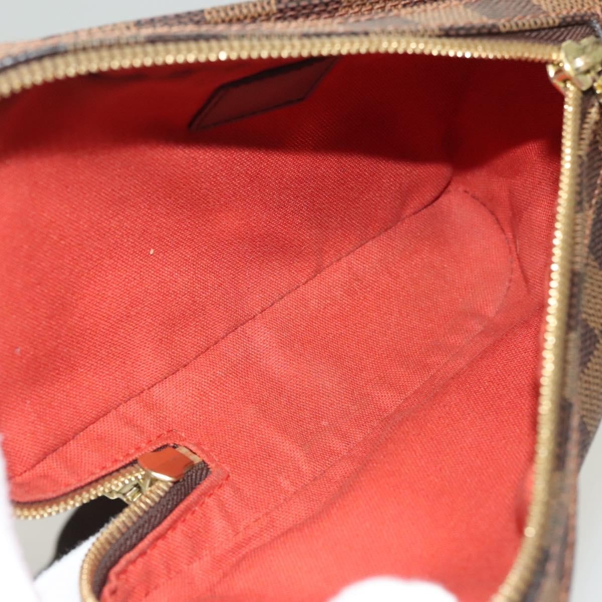 Louis Vuitton Geronimos Waist Bag Damier, BROWN, CANVAS, Shoulder bag