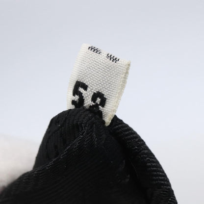 Prada Vintage Shoulder Bag Nylon and Leather, BLACK, NYLON, Shoulder bag