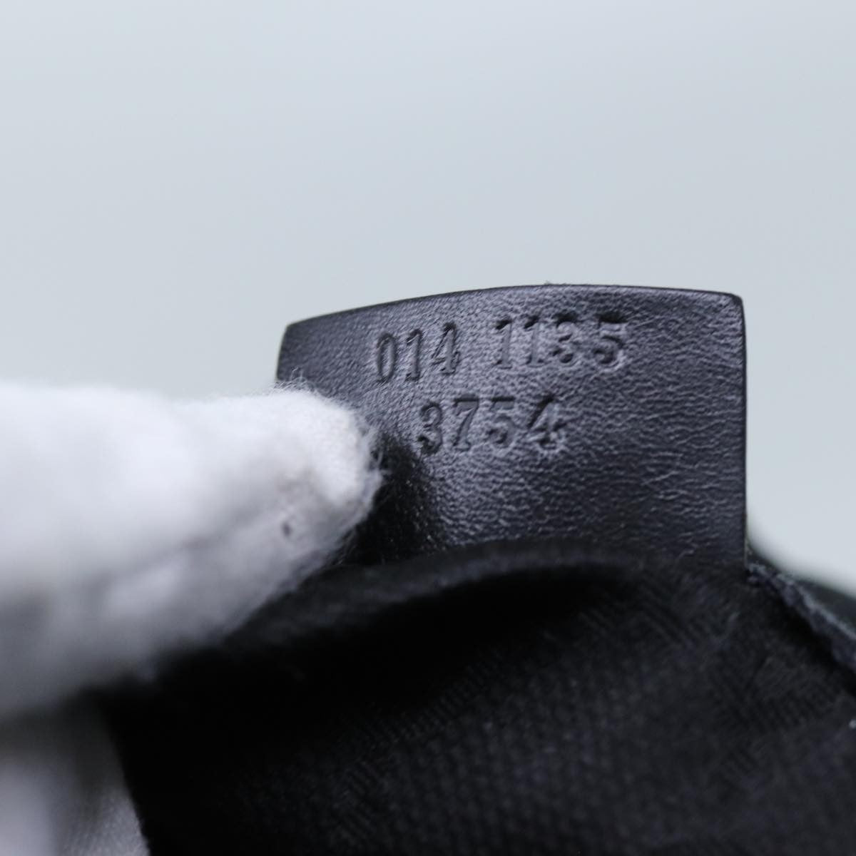 Gucci Vintage Web Drawstring Bucket Bag GG Coated Canvas, BLACK, CANVAS, Clutche & pouche