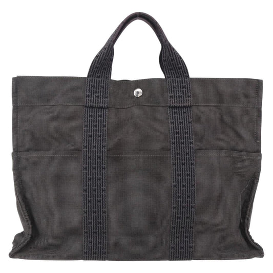 Hermes Fourre-tout Herline Fourre-tout Herline, GRAY, CANVAS, Tote bag
