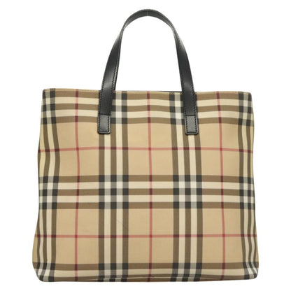 Burberry Nova Check Handbag Nova Check Canvas, BEIGE, CANVAS, Handbag