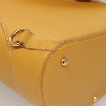 Loewe Anton Sling Bag Leather, YELLOW, LEATHER, Shoulder bag