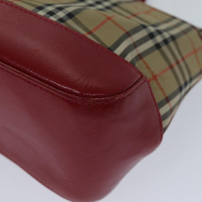 Burberry Nova Check Handbag Nova Check Canvas, BEIGE, CANVAS, Handbag