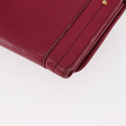 Chloe Paddington Wallet Leather, PINK, LEATHER, Wallets