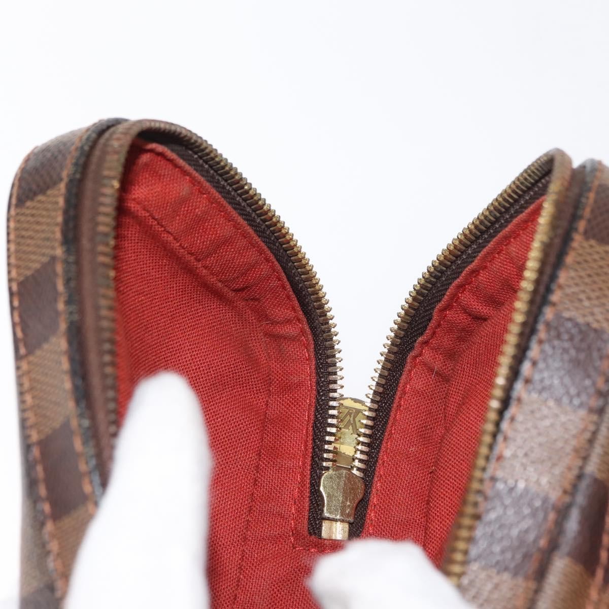 Louis Vuitton Geronimos Waist Bag Damier, BROWN, CANVAS, Shoulder bag