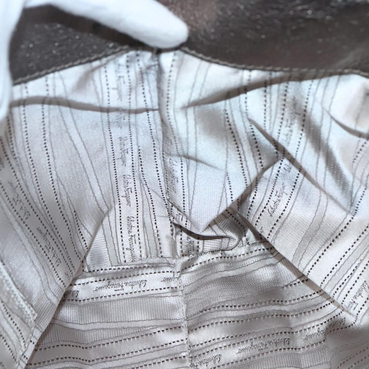 Salvatore Ferragamo Vala tote Nylon, SILVER, NYLON, Tote bag