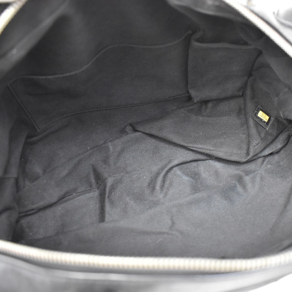 Chanel Coco Bowling Bag Quilted Leather, BLACK, LEATHER, Handbag