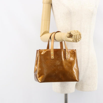 Louis Vuitton Reade Handbag Monogram Vernis, BROWN, PATENT_LEATHER, Tote bag