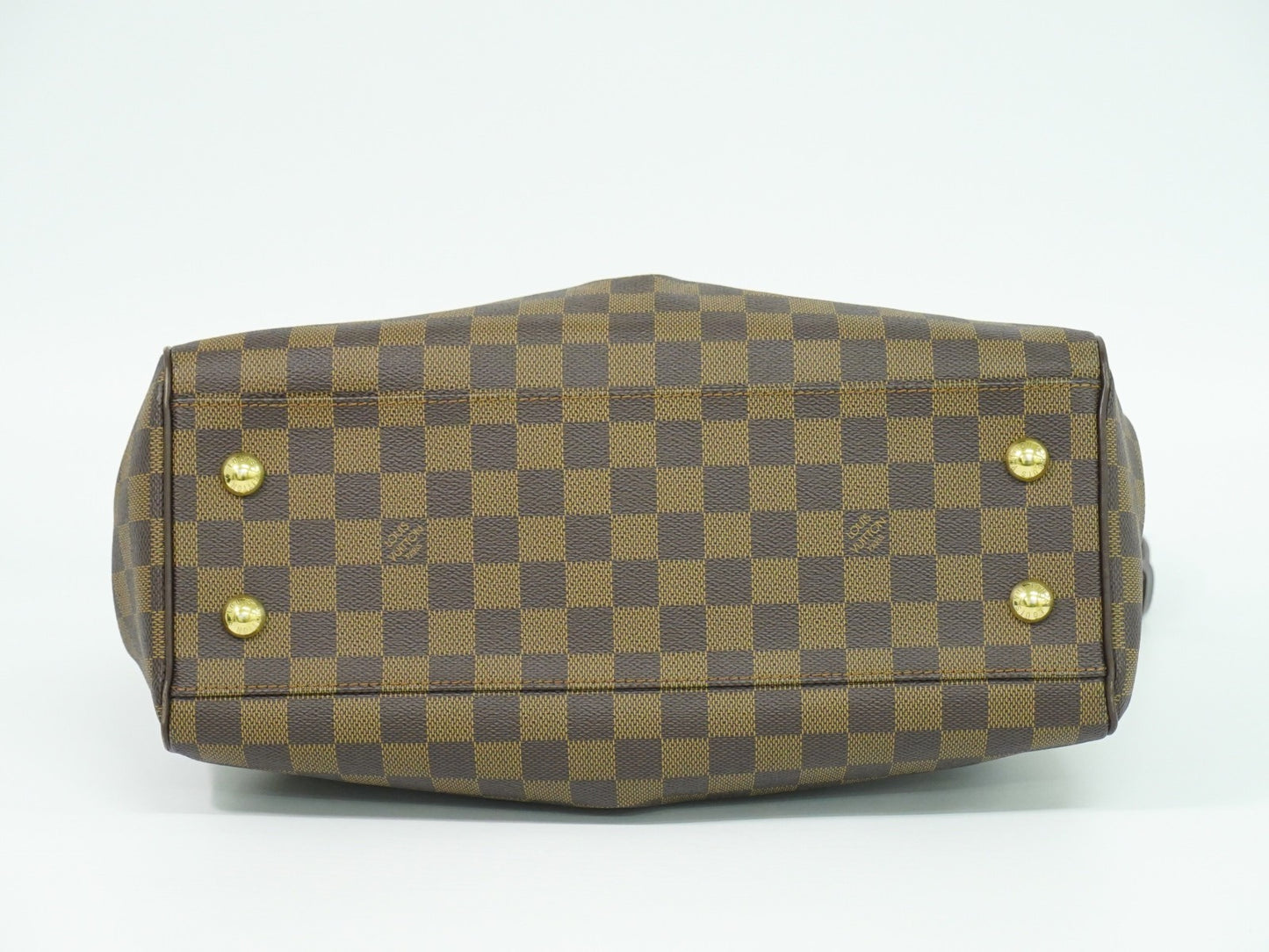 Louis Vuitton Trevi Handbag Damier, BROWN, CANVAS, Handbag
