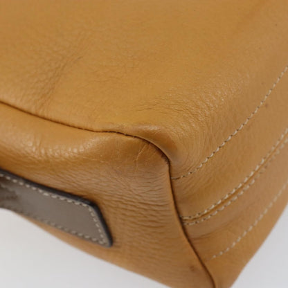 Loewe Anagram Shoulder Bag Leather, BROWN, LEATHER, Shoulder bag