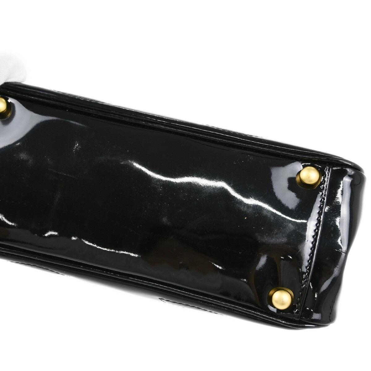 Chanel Triple CC Tote Patent, BLACK, PATENT_LEATHER, Handbag