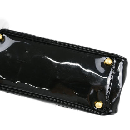 Chanel Triple CC Tote Patent, BLACK, PATENT_LEATHER, Handbag