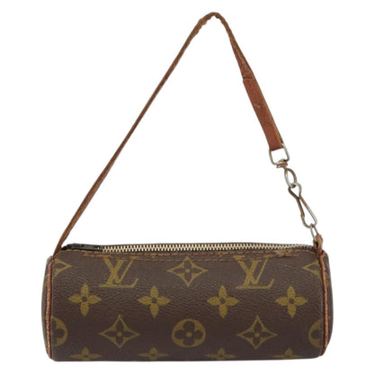 Louis Vuitton Papillon Pochette Monogram Canvas, BROWN, CANVAS, Clutche & pouche