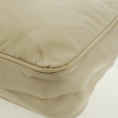 Prada Hobo Tessuto, BEIGE, NYLON, Handbag