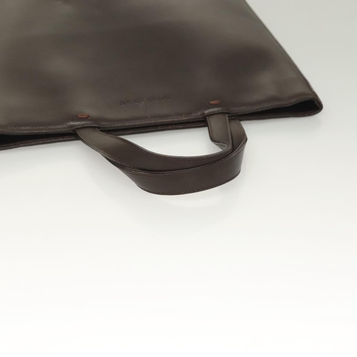 Burberry Vintage Handbag Leather, BROWN, LEATHER, Handbag