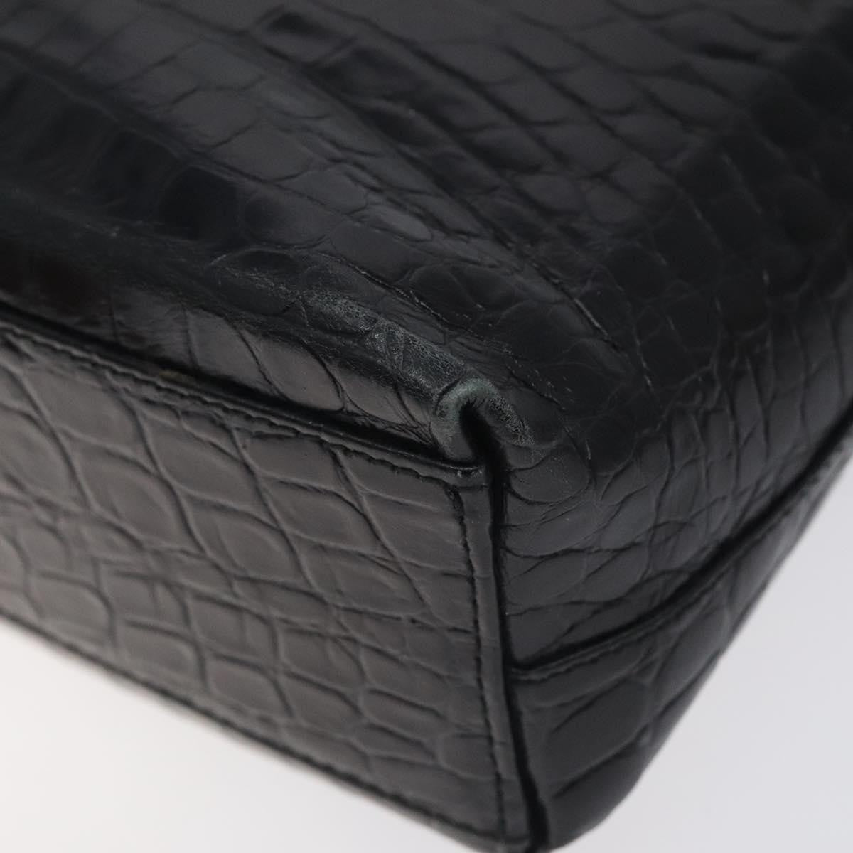 Salvatore Ferragamo Vara shoulder Bag Leather, BLACK, LEATHER, Shoulder bag