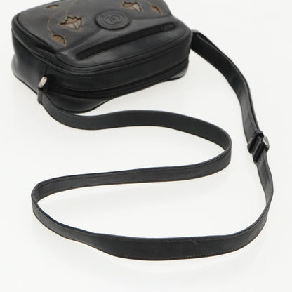 Gucci Vintage Shoulder Bag Leather, BLACK, LEATHER, Shoulder bag