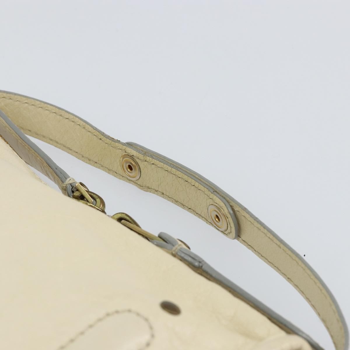 Chloe Vintage handbag Leather, WHITE, LEATHER, Handbag