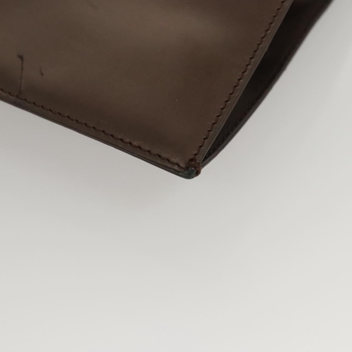 Gucci Vintage Shoulder Bag Leather, BROWN, LEATHER, Shoulder bag