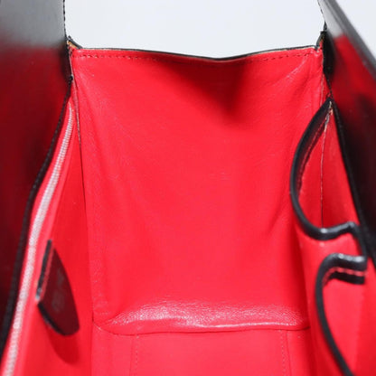 Celine Handbag Leather, BLACK, LEATHER, Handbag