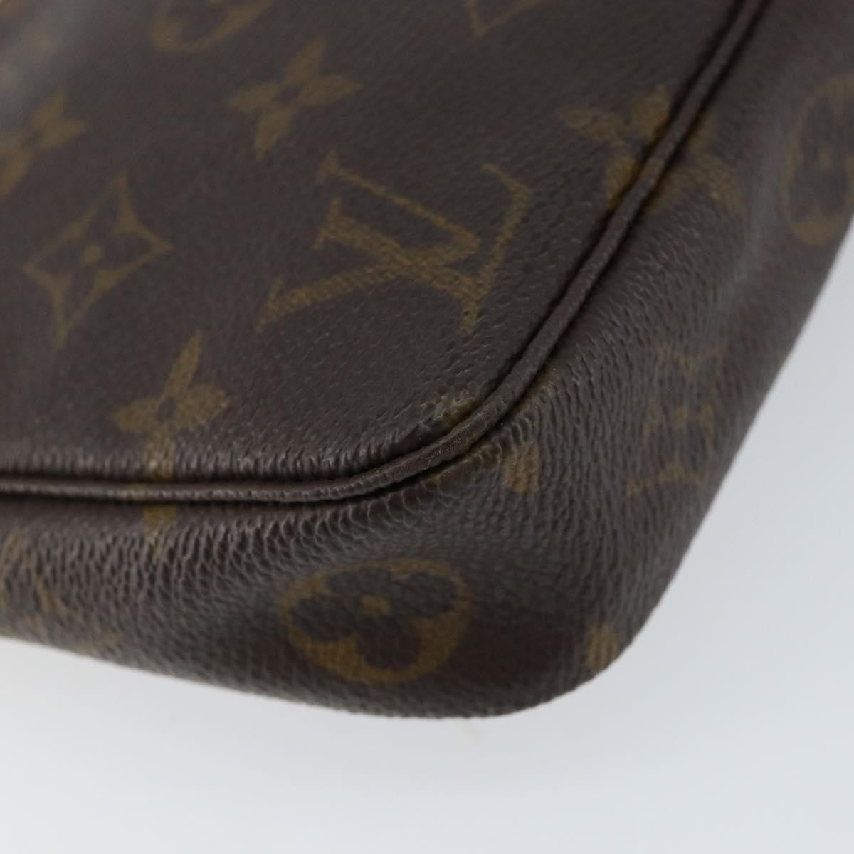 Louis Vuitton Pochette Accessoires NM Monogram Canvas, BROWN, CANVAS, Clutche & pouche