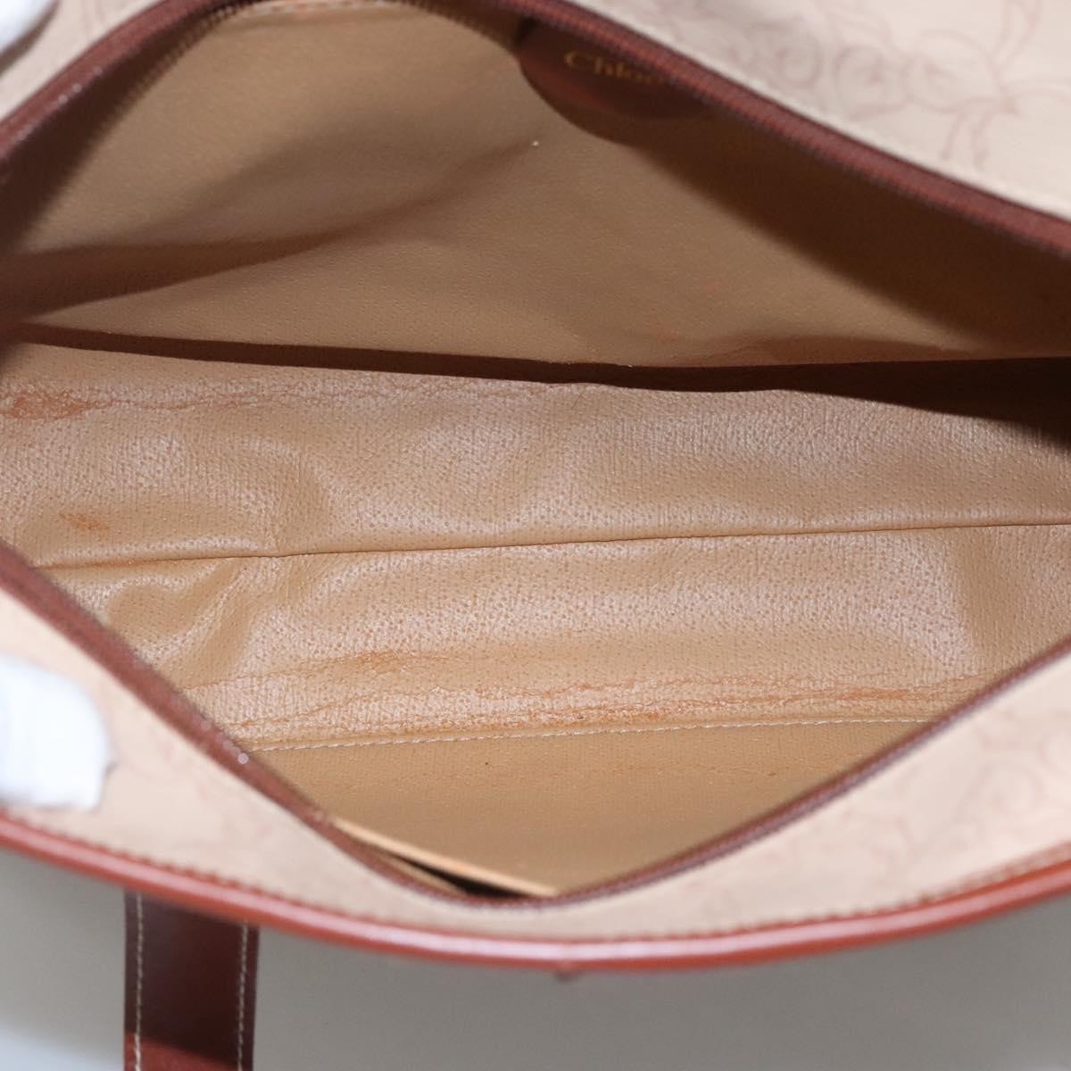 Chloe Vintage Tote bag PVC, BEIGE, PVC, Tote bag