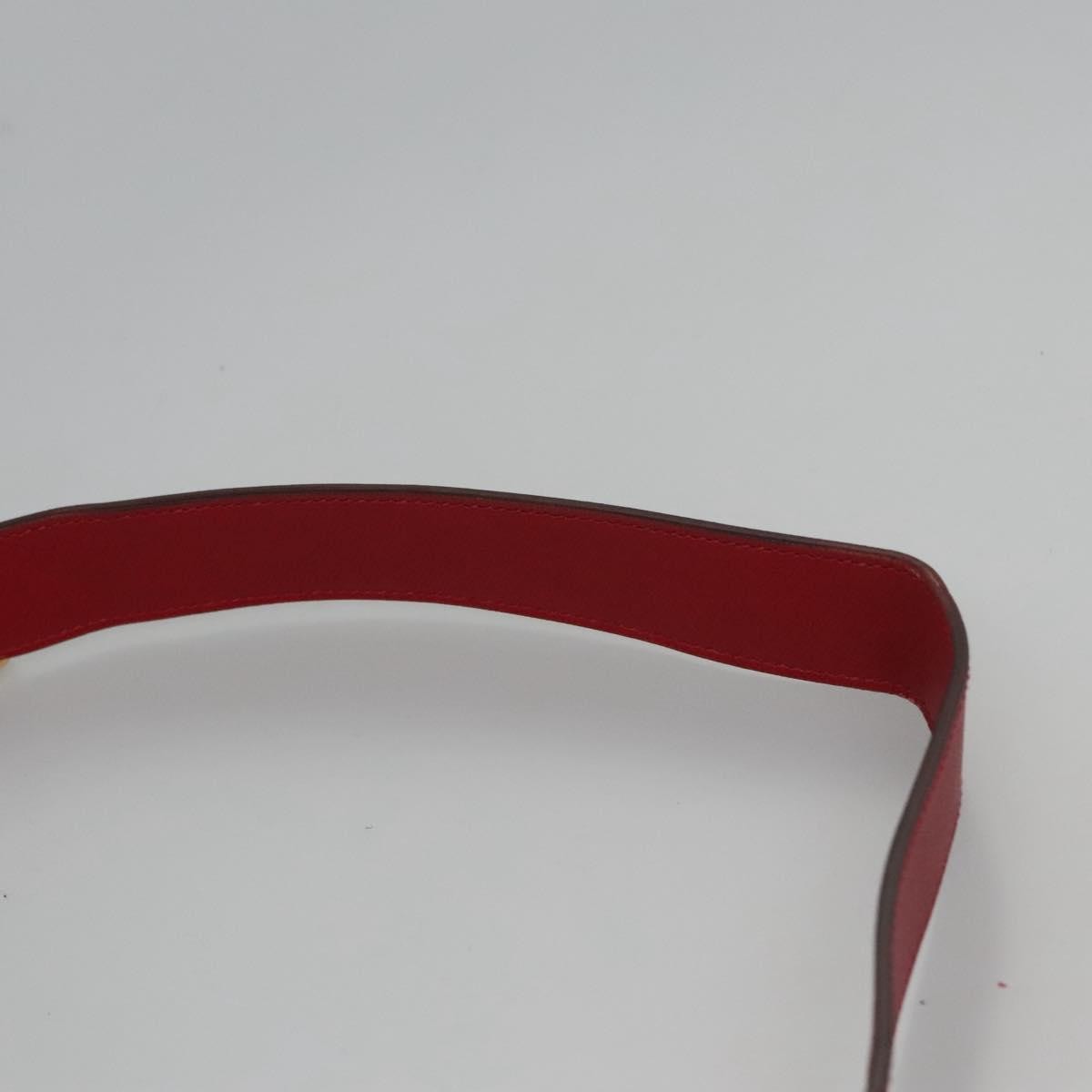 Gucci Bamboo 1947 Belt Bag Leather, RED, LEATHER, Clutche & pouche