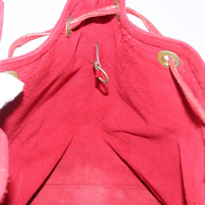 Louis Vuitton Petit Noe Handbag Epi Leather, RED, LEATHER, Shoulder bag