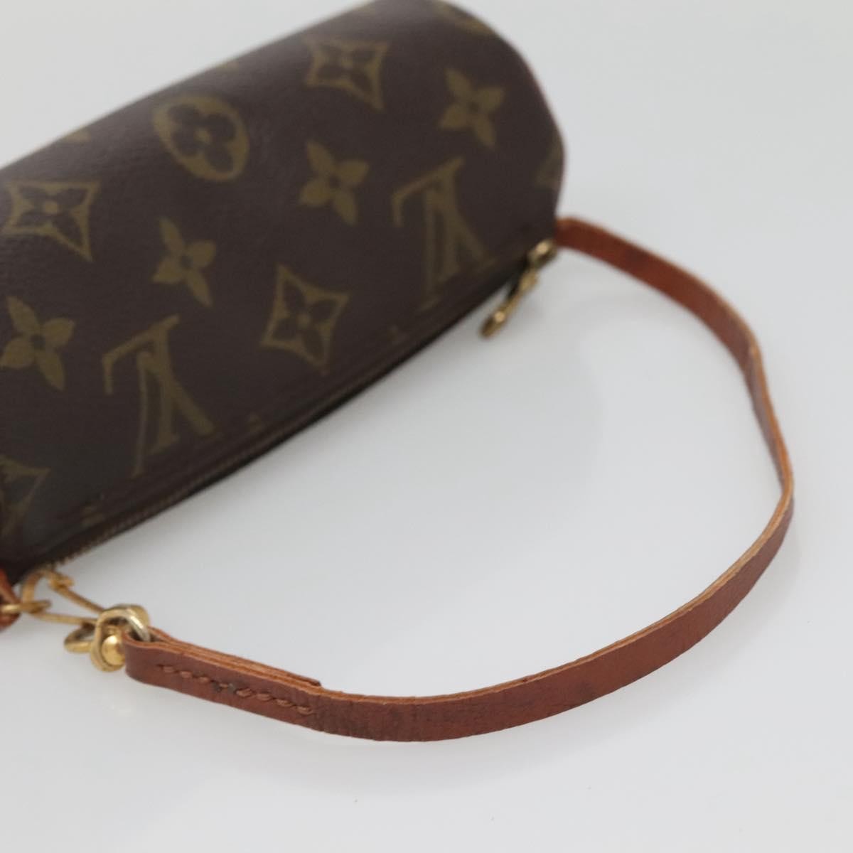 Louis Vuitton Papillon Pochette Monogram Canvas, BROWN, CANVAS, Handbag