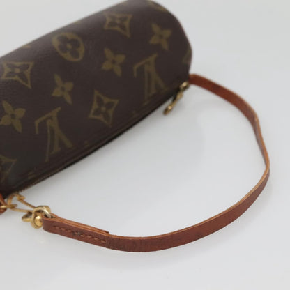 Louis Vuitton Papillon Pochette Monogram Canvas, BROWN, CANVAS, Handbag
