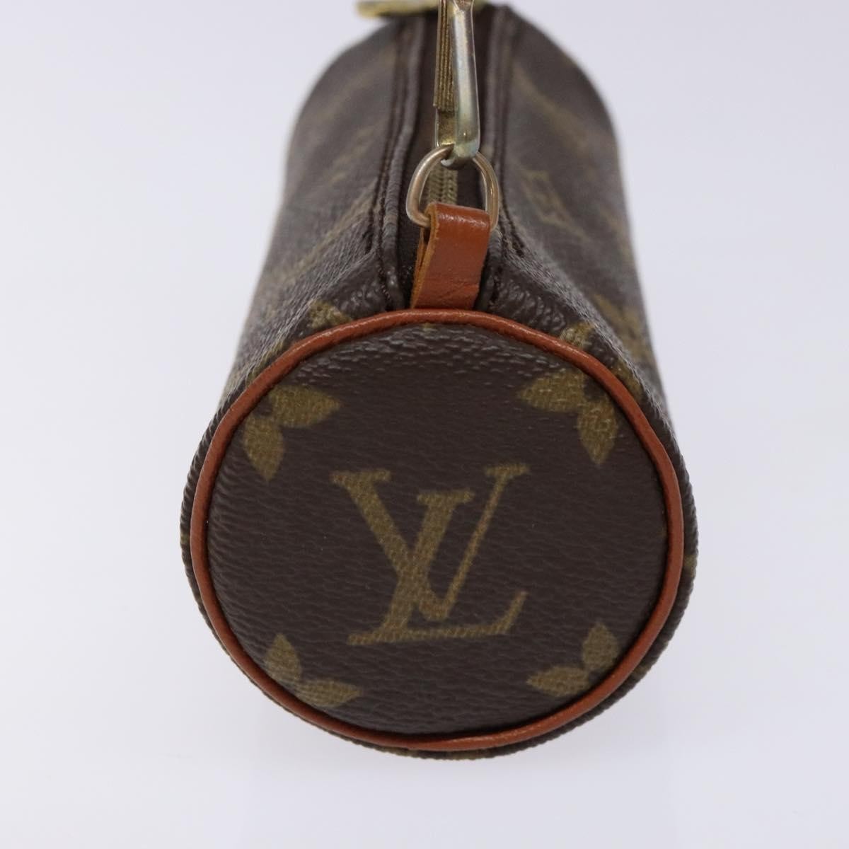 Louis Vuitton Papillon Pochette Monogram Canvas, BROWN, CANVAS, Handbag