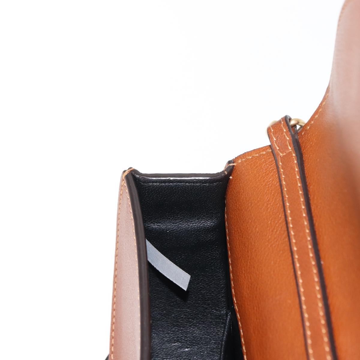 Chloe Nile Crossbody Bag Leather, BROWN, LEATHER, Crossbody bag