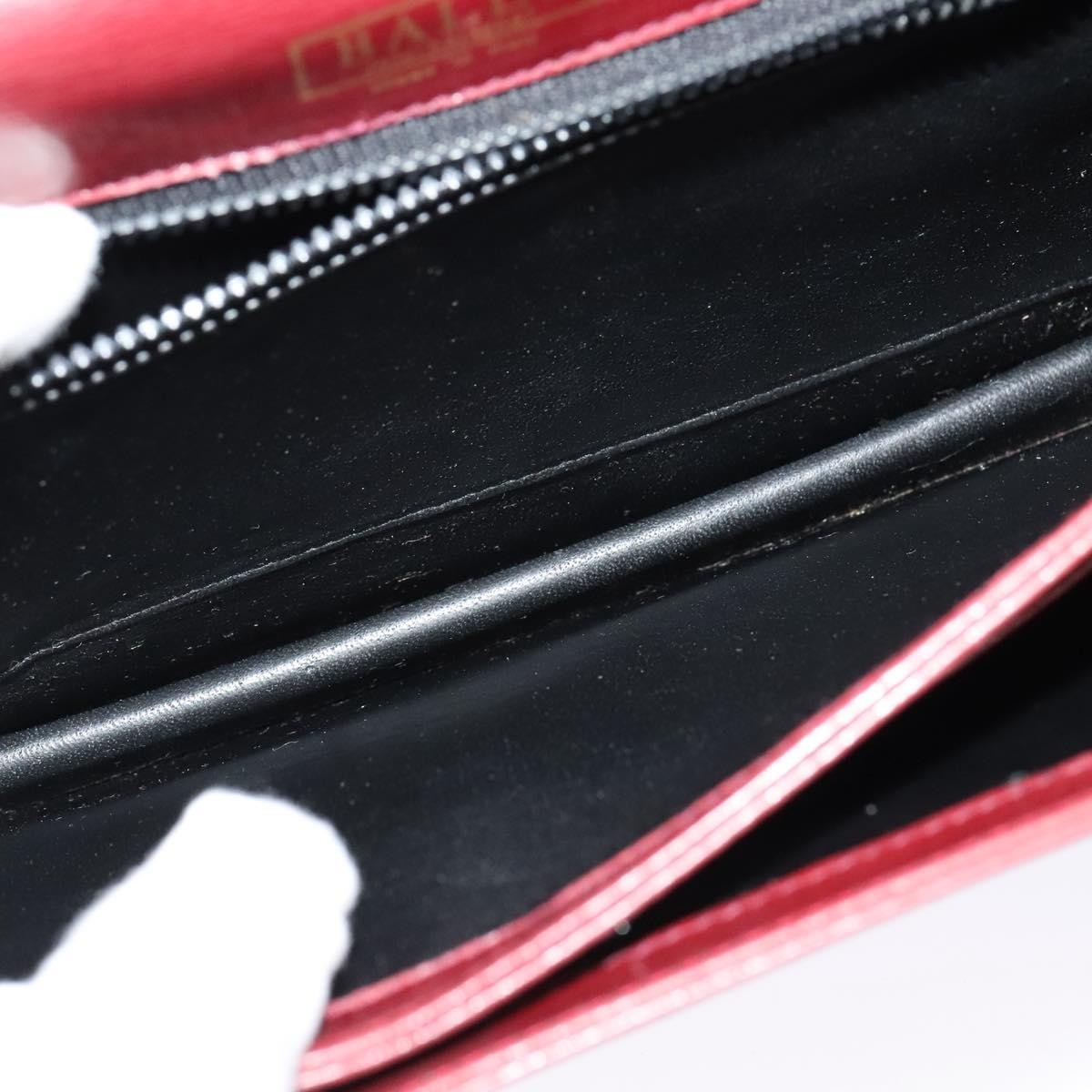 Bally Vintage Shoulder Bag Leather, BURGUNDY, LEATHER, Shoulder bag