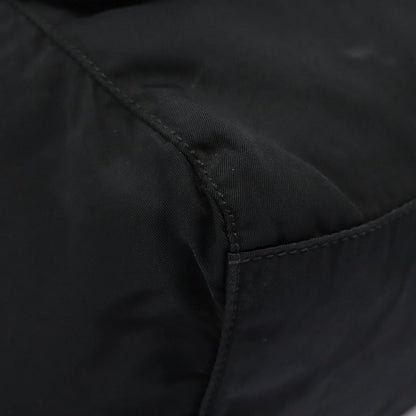 Prada Flap Drawstring Backpack Tessuto, BLACK, NYLON, Backpack