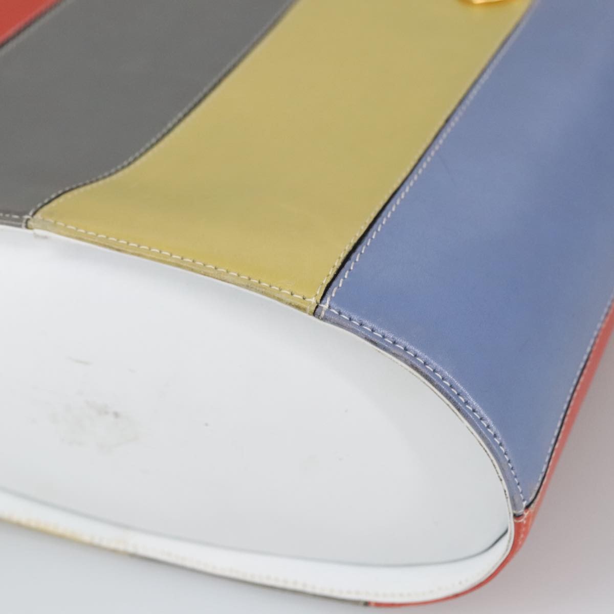 Salvatore Ferragamo Vintage Gancini Top Handle Bag Leather, MULTICOLOUR, LEATHER, Handbag