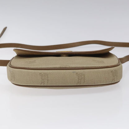 Burberry Vintage Shoulder Bag Canvas, BEIGE, CANVAS, Shoulder bag